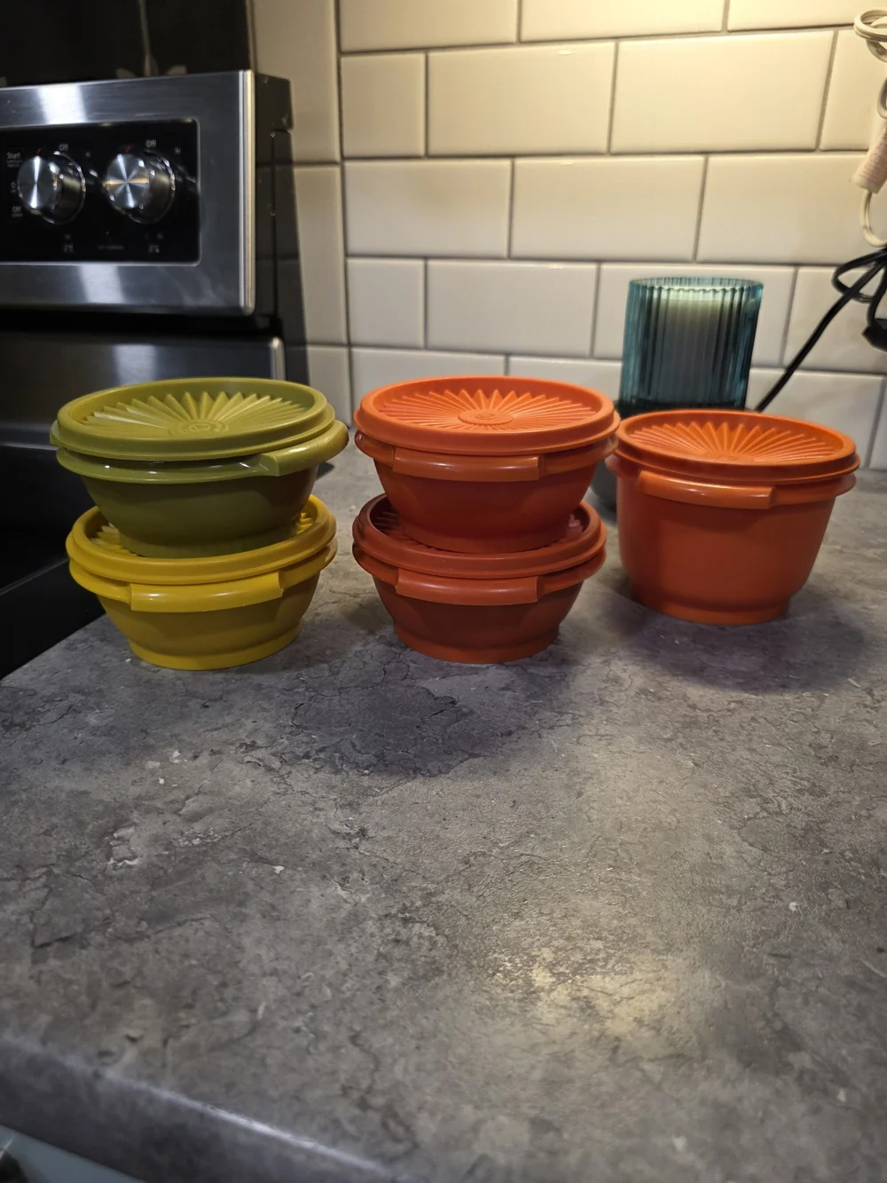 Tupperware vintage bowls